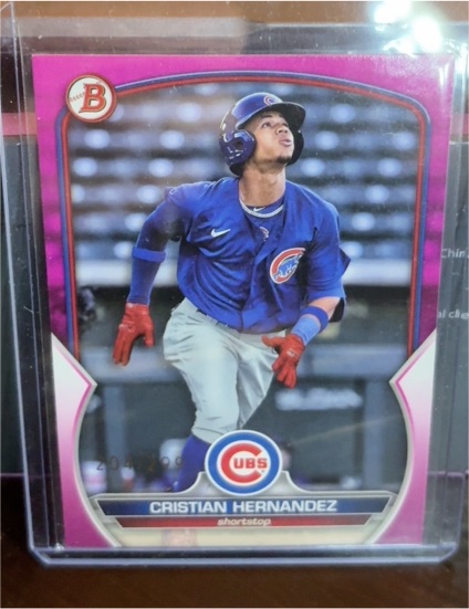 2023 Bowman #BP-24 Cristian Hernandez — front