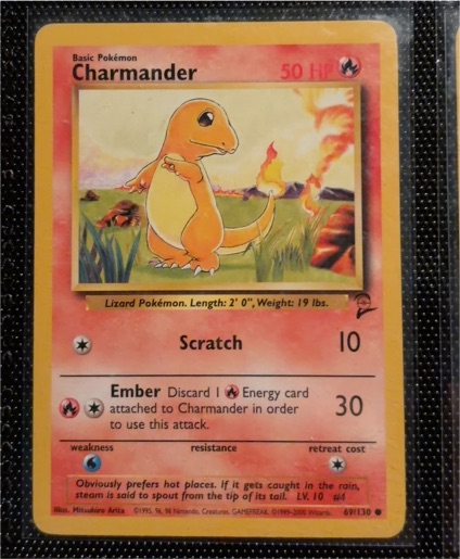 1999 Pokémon Base Set #46 Charmander — front