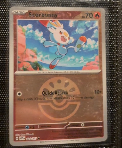 2023 Pokémon TCG Ascended Heroes #036 Scorbunny — front