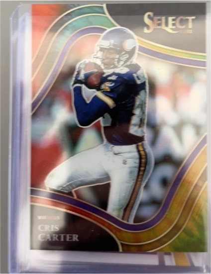 2021 Panini Select #338 Cris Carter — front