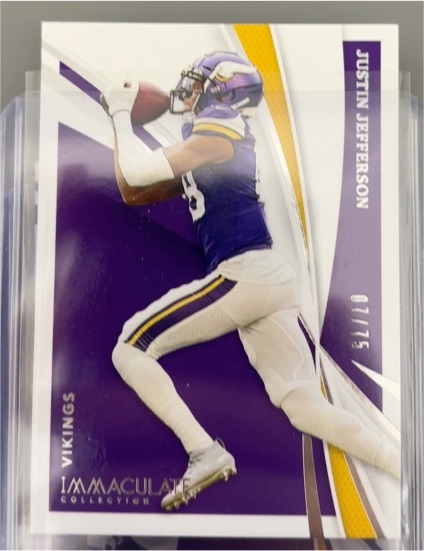2021 Panini Absolute #65 Justin Jefferson — front