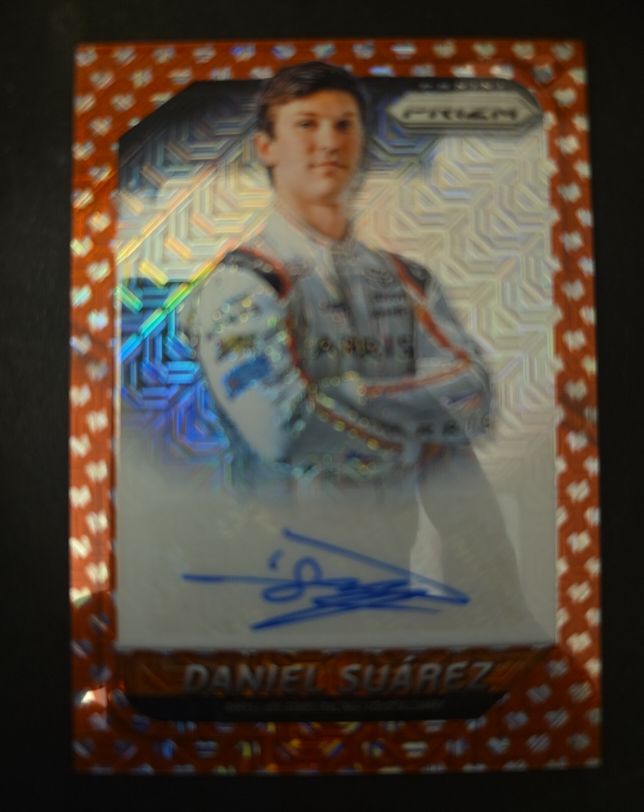 2024 Panini Prizm Racing Scripts Mojo #S-DSZ Daniel Suarez — front