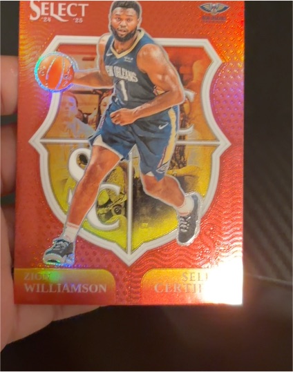 2024-25 Panini Select #10 Zion Williamson — front