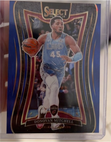 2024-25 Panini Select #317 Donovan Mitchell — front