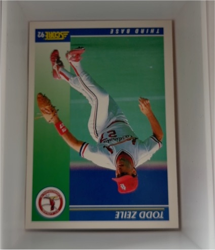 1992 Score #52 Todd Zeile — front