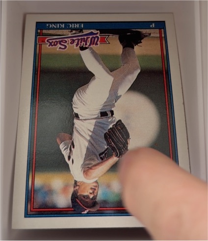 1991 Topps #121 Eric King — front
