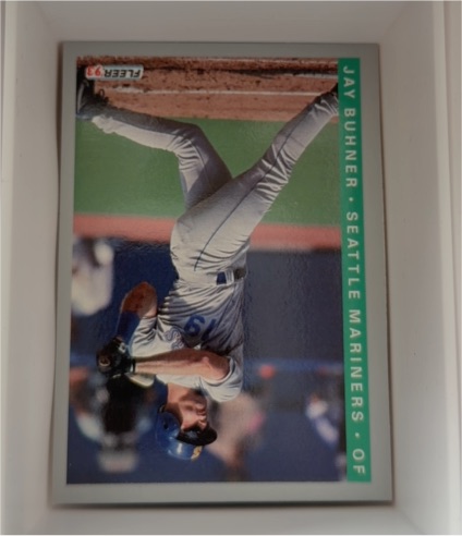 1993 Fleer #305 Jay Buhner — front