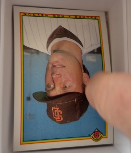 1990 Bowman #213 Rob Nelson — front