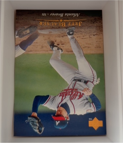1995 Upper Deck #44 Jeff Blauser — front