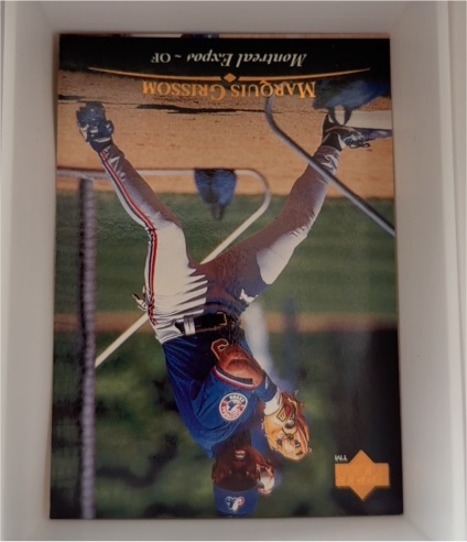 1995 Upper Deck #81 Marquis Grissom — front