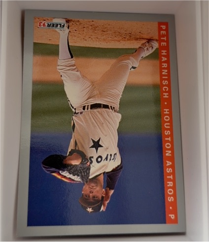 1992 Fleer #435 Pete Harnisch — front