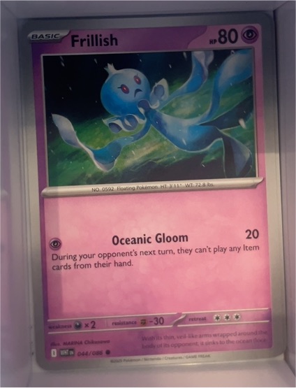 2025 Pokémon SV: White Flare #044 Frillish — front