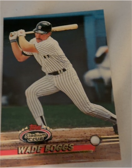 1993 Topps Stadium Club #601 Wade Boggs — front