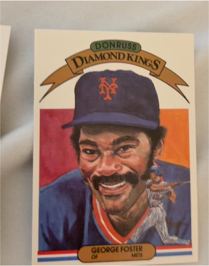 1983 Donruss Diamond Kings #6 George Foster — front
