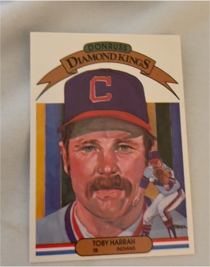 1983 Donruss Diamond Kings #13 Toby Harrah — front