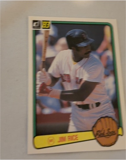 1983 Donruss #208 Jim Rice — front