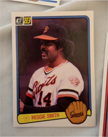 1983 Donruss #611 Reggie Smith — front