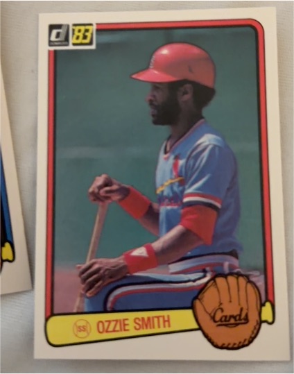 1983 Donruss #120 Ozzie Smith — front