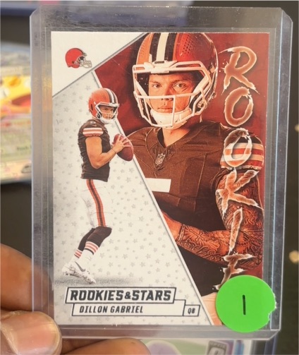 2025 Panini Rookies & Stars Rookie Exclusive #6 Dillon Gabriel — front