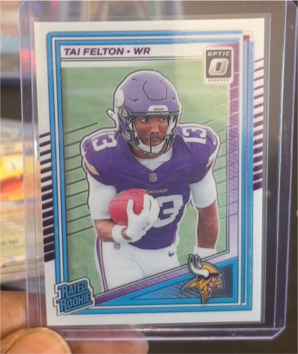 2025 Panini Donruss Optic #239 Tai Felton — front
