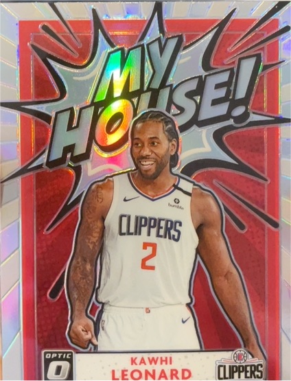 2020-21 Panini Donruss Optic #19 Kawhi Leonard My House! — front
