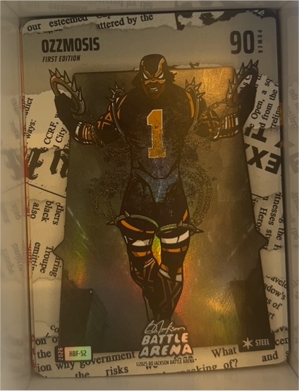 2026 Bo Jackson Battle Arena #HBF-52 Ozzmosis — front
