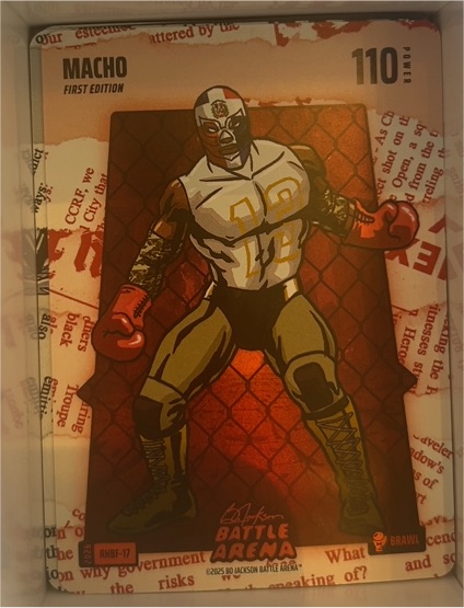 2026 Bo Jackson Battle Arena #RHBF-17 Macho Manny Machado — front
