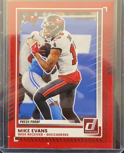 2025 Panini Donruss #11 Mike Evans — front