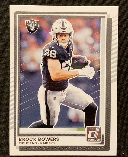 2025 Panini Donruss #1 Brock Bowers — front