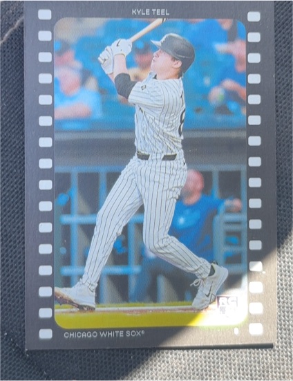 2026 Topps Heritage Ready Set Action! #RA-KT Kyle Teel — front