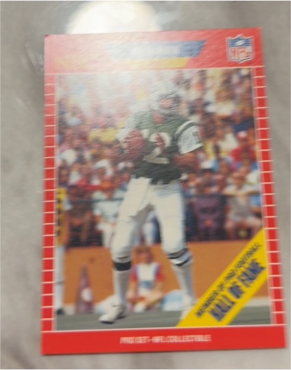 1989 Pro Set #312 Ken O'Brien — front
