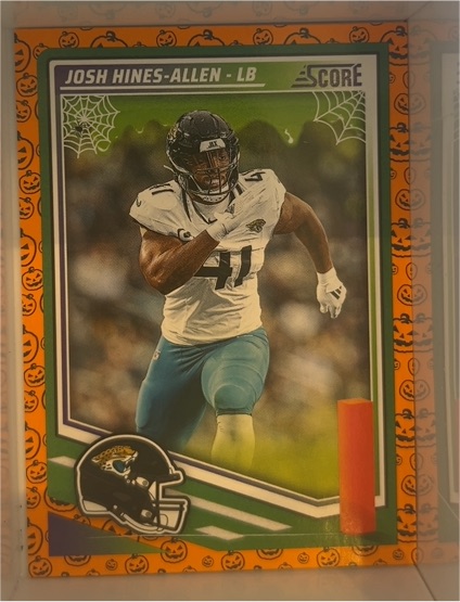 2025 Panini Score-A-Treat #181 Josh Hines-Allen — front