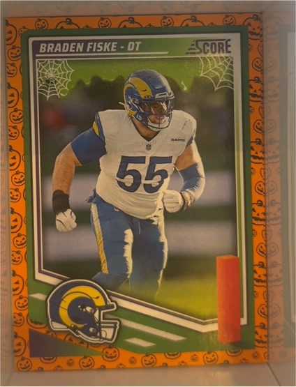 2025 Score-A-Treat #263 Braden Fiske — front