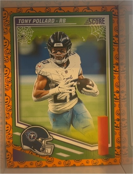 2025 Panini Score-A-Treat #212 Tony Pollard — front