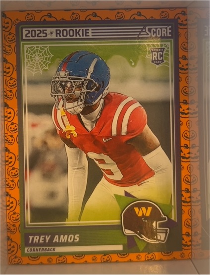 2025 Score A Treat #92 Trey Amos — front