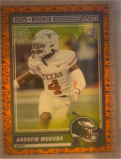 2025 Panini Score #98 Andrew Mukuba — front