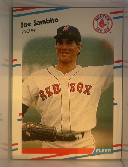 1988 Fleer #364 Joe Sambito Boston Red Sox — front