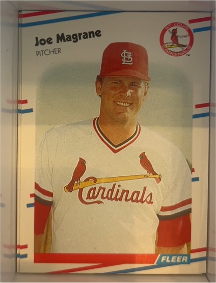 1988 Fleer #40 Joe Magrane — front