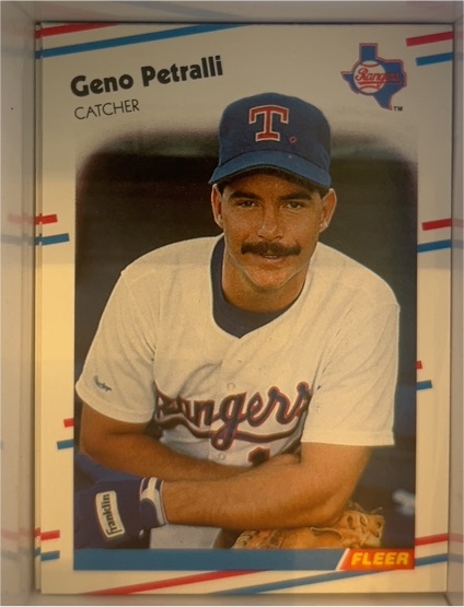 1988 Fleer #477 Geno Petralli — front