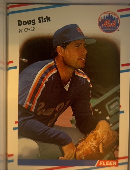 1988 Fleer #150 Doug Sisk — front