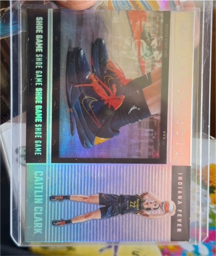 2025 Panini Caitlin Clark Chronicled #78 Shoe Game — front