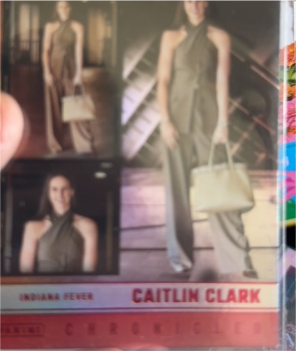 2025 Panini Chronicled #61 Caitlin Clark Dress For Success — front