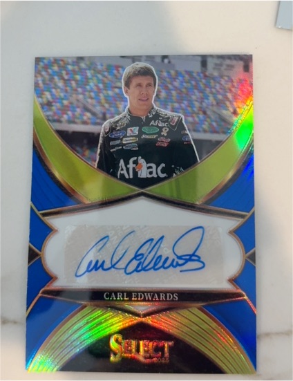 2025 Panini Select #LS-CES Carl Edwards Legendary Signatures — front