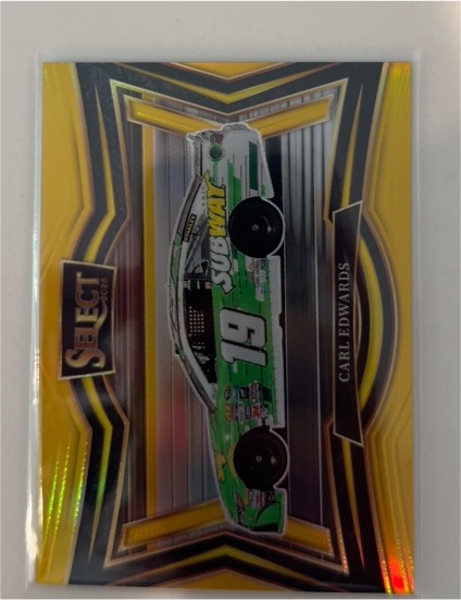 2025 Panini Select #169 Carl Edwards — front