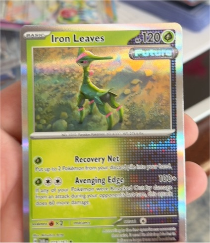 2024 Pokémon SV06: Twilight Masquerade #019 Iron Leaves — front