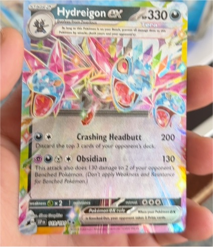 2024 Pokémon Surging Sparks #119 Hydreigon EX — front
