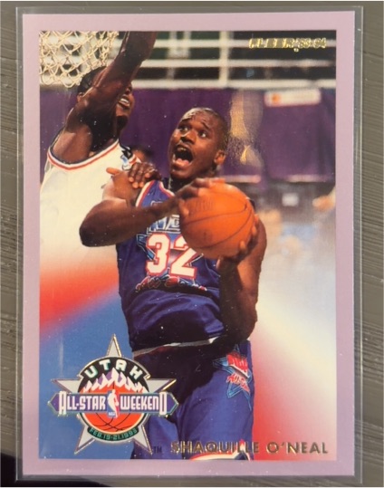 1993-94 Fleer All-Star Weekend #7 Shaquille O'Neal — front