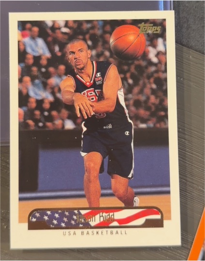 2000 Topps USA Basketball #255 Jason Kidd — front