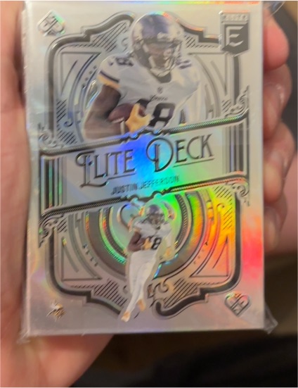 2022 Panini Donruss Elite #ED-6 Justin Jefferson Elite Deck — front