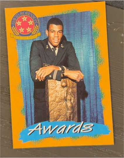 1992-93 SkyBox #R9 David Robinson Flagship Series — front